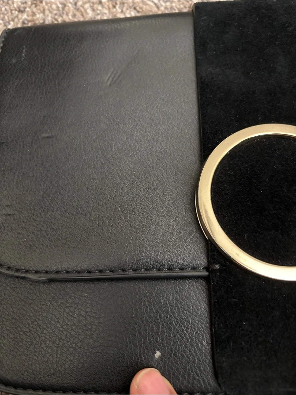ZARA Basic Collection Black Clutch